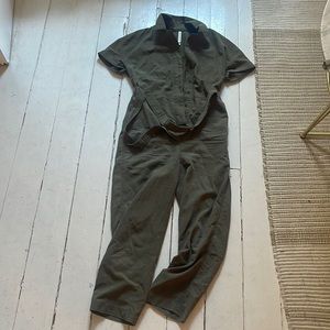 Aritizia Babaton army green jumpsuit